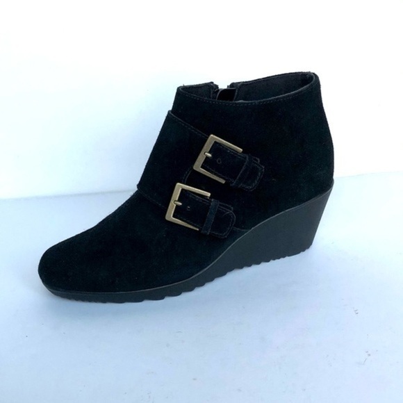 Munro Boots Drew Wedge Ankle Bootie 6M - Picture 2 of 9